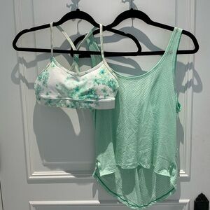 Lululemon Sports Bra and Tank Top